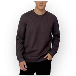 32 DEGREES NWT Men’s Lightweight Crew-Neck Pullover Black (Charcoal Grey) 0818L